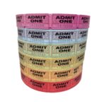 Roll Tickets - Admit One