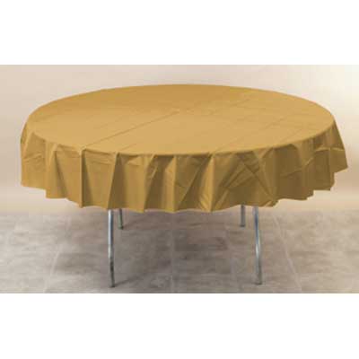 Round Plastic Tablecover