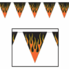 Flame Pennant Banner