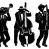Jazz Trio Silhouettes