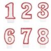Numbered Candles