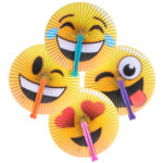 Emoticon Folding Fan
