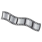 Filmstrip Metallic Decorating Material 15" x 25'