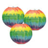 Tie-Dyed Paper Lanterns