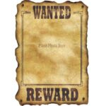 Western Wanted Sign
