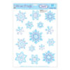 Crystal Snowflake Clings