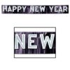 Black & Silver New Year Banner