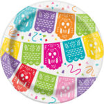 Mexican Fiesta Round Plates