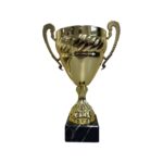 12 1/4 Inch Gold Classic Cup Trophy