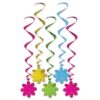 Hanging Flower Whirls