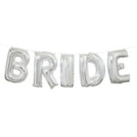 Silver Bride Foil Balloon