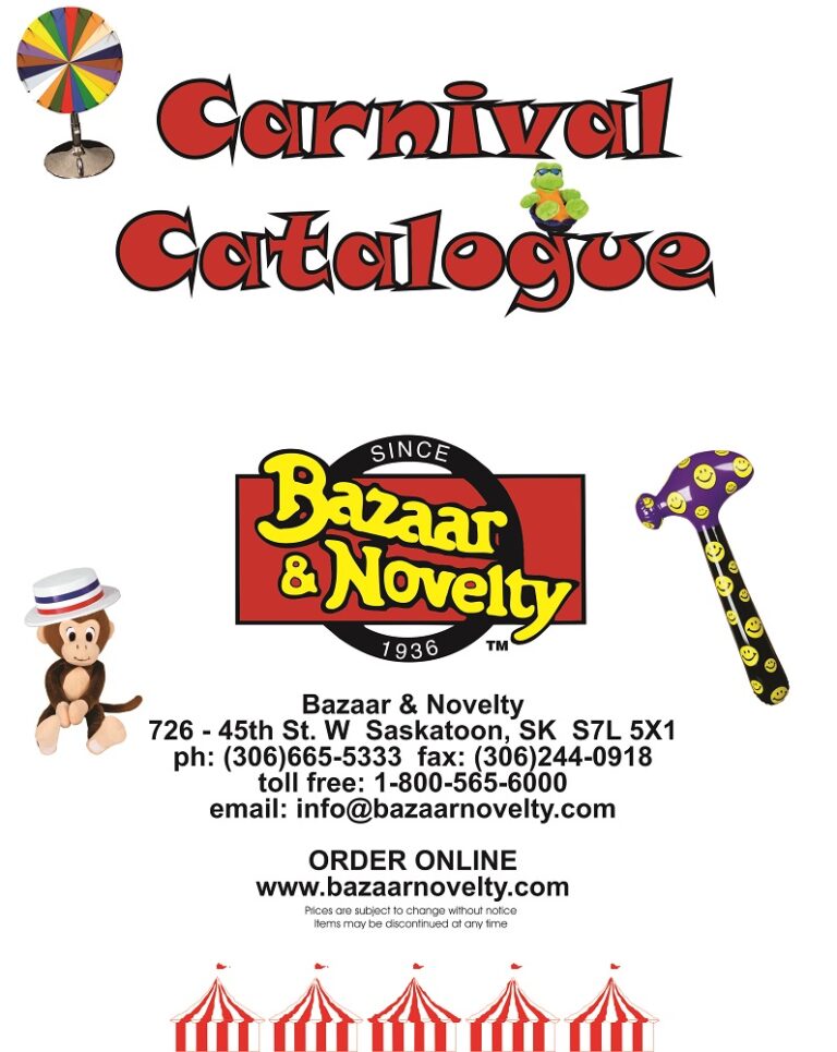 Catalogues Bazaar Novelty