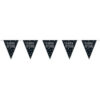 Black & Silver Flag Banner