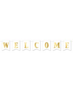 Foil Welcome Banner