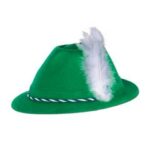 Green Velour Tyrolean Hat