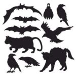 Halloween silhouettes