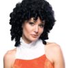 Black Curly Top Wig