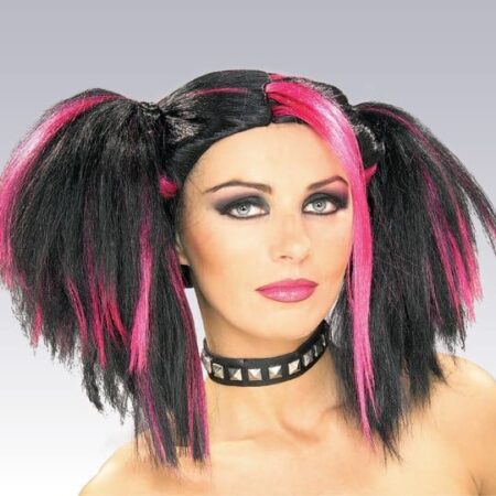 Pink Gothic Wig