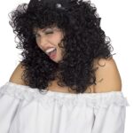 Black Pirate Queen Wig