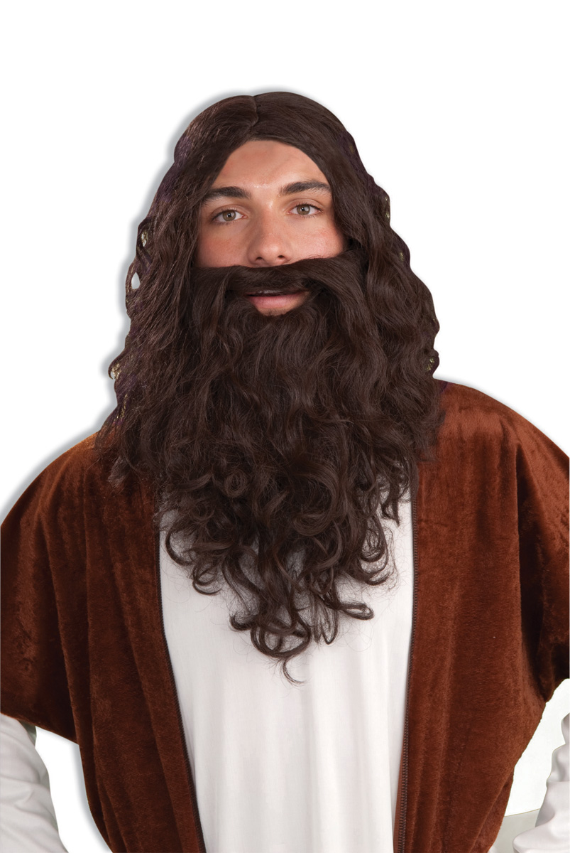 Biblical Wig And Beard