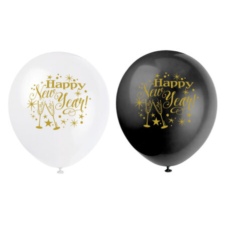 New year Glittering Balloons