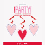 Pink & Red Heart Swirls