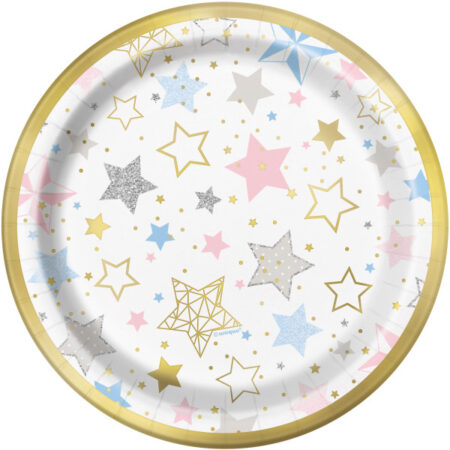 Twinkle Paper Plates 7"