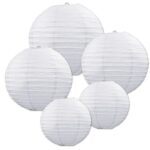 Assorted White Paper Lantern