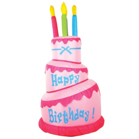 Jumbo Inflatable Birthday Cake