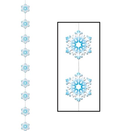 Snowflake streamer