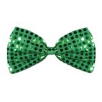 Green Gleaming Bow Tie