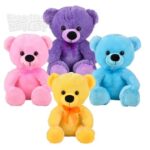 12 Bright Plush Bear