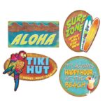 Luau Sign Cutouts
