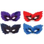 Costume Feather Masks