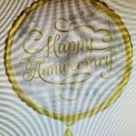 Gold Anniversary Mylar Balloon