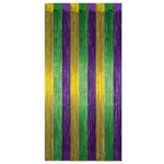 Mardi Gras Metallic Curtain