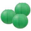 Green Paper Lanterns