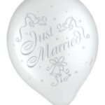 Just Married Balloons
