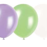 12 Assorted Pastel Balloons