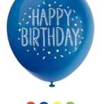 Happy Birthday Latex Balloon