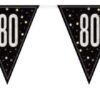 80 Flag Pennant Banner