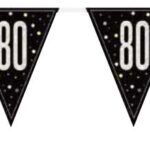 80 Flag Pennant Banner