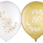 Happy 50th Anniversary Balloons