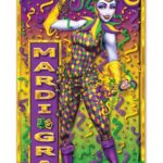 Mardi Gras Door/Wall Panel