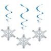 Snowflakes Hanging Swirl Decorations