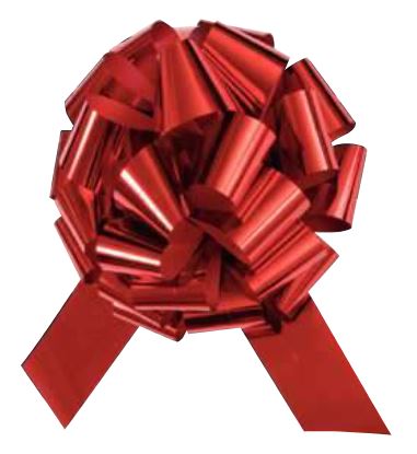 Giant Red Car Bow
