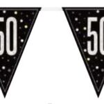 50 Flag Pennant Banner