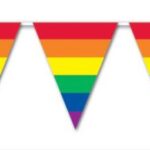 Rainbow Pennant Banner